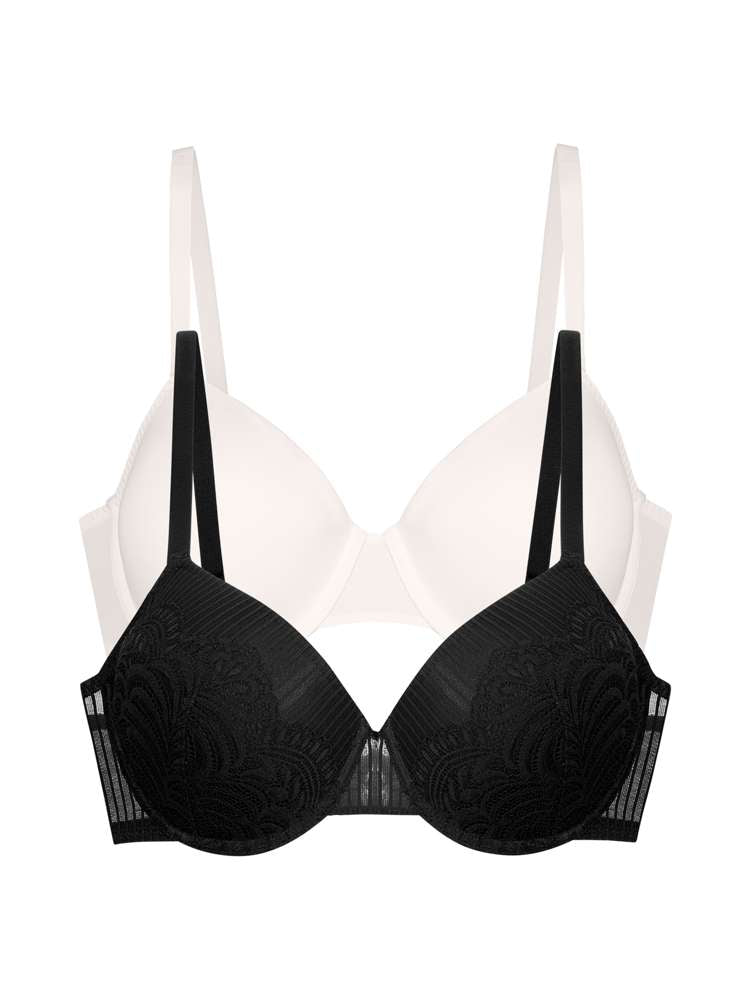 2 PACK EMERSYN DEMI BRA