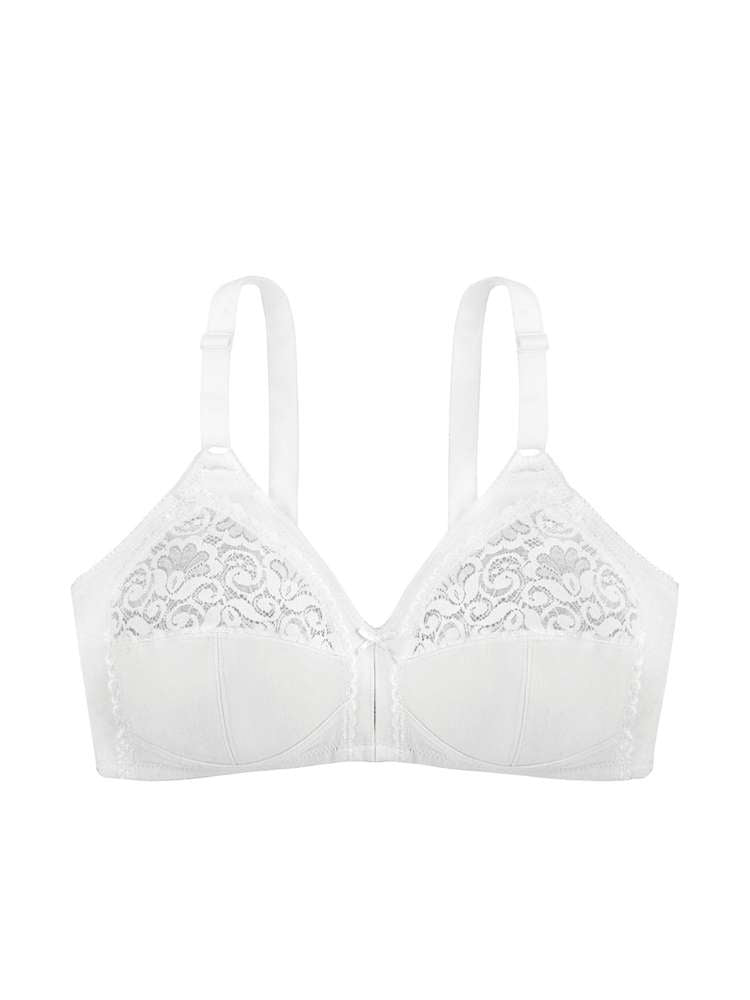 MONICA NON PADDED BRALETTE WHITE