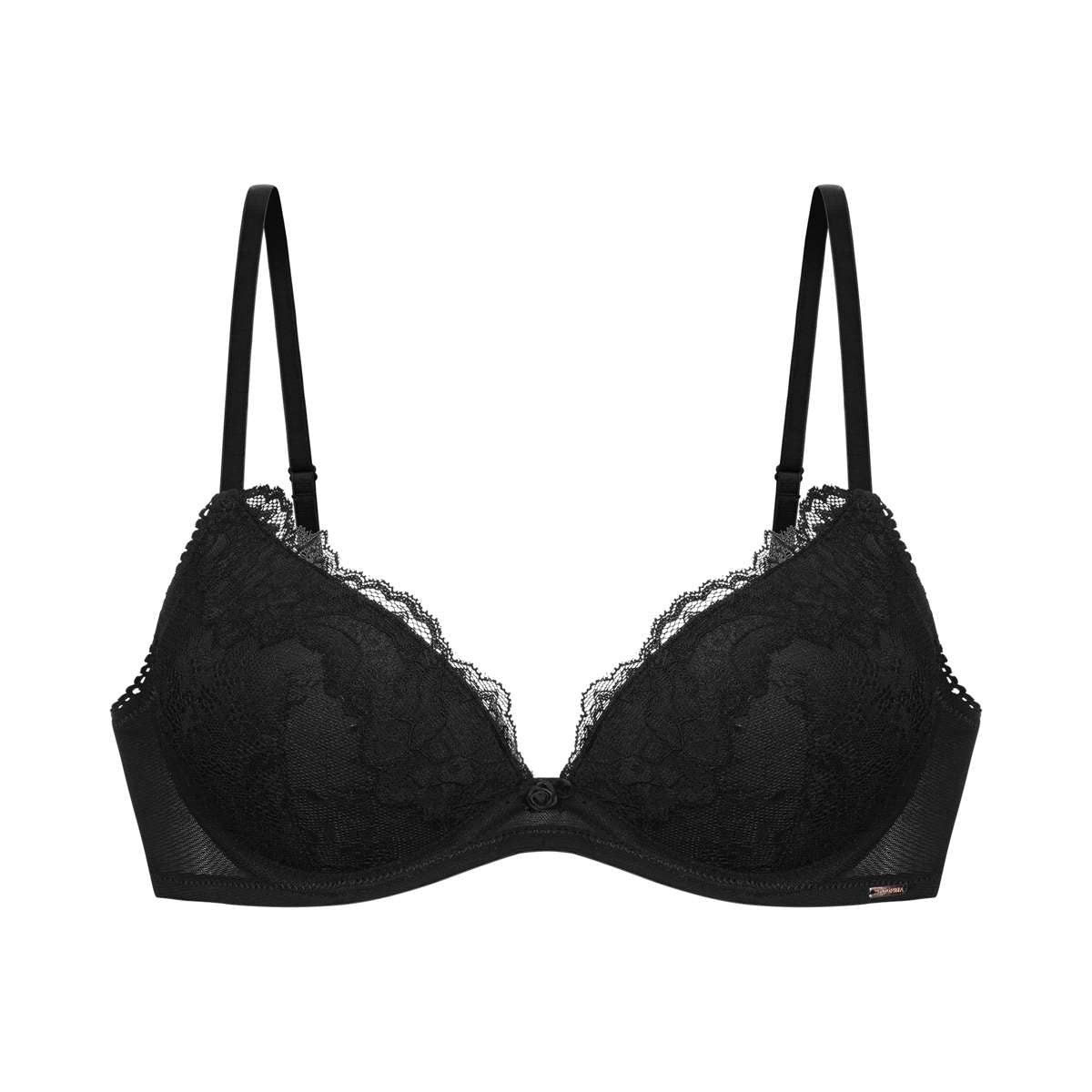 Origins Padded Push Up Plunge Bra