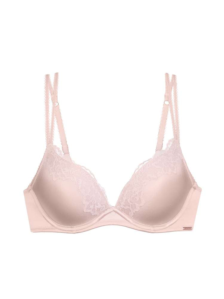 ORIGINS SHINY MICRO PUSH UP PLUNGE BRA