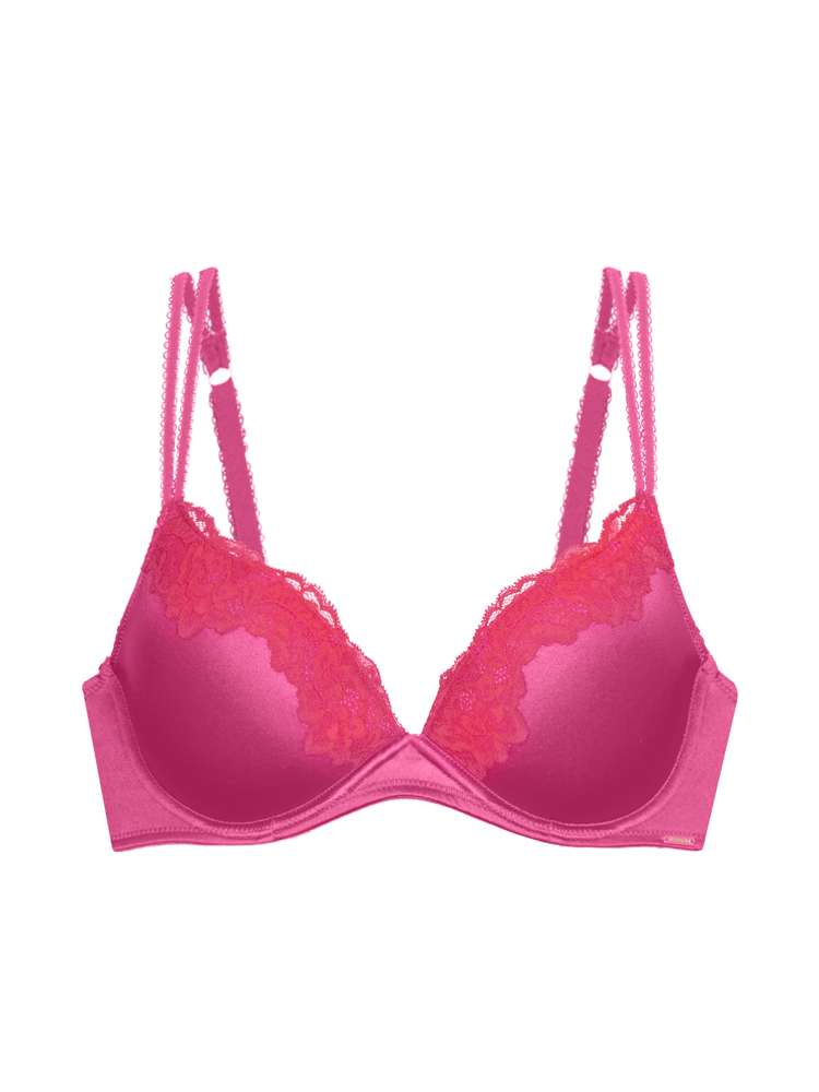ORIGINS SHINY MICRO PUSH UP PLUNGE BRA