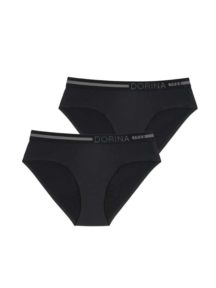 2 PACK PERIOD PANTIES HIPSTER CLASSIC