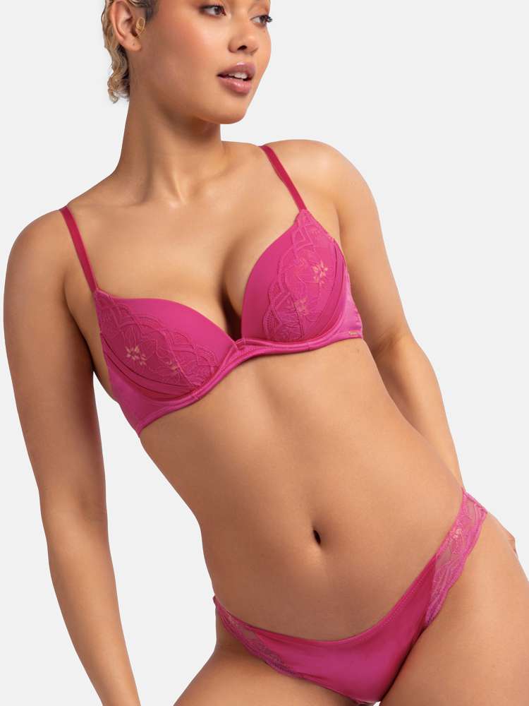 AMATHEIA PUSH UP PLUNGE BRA