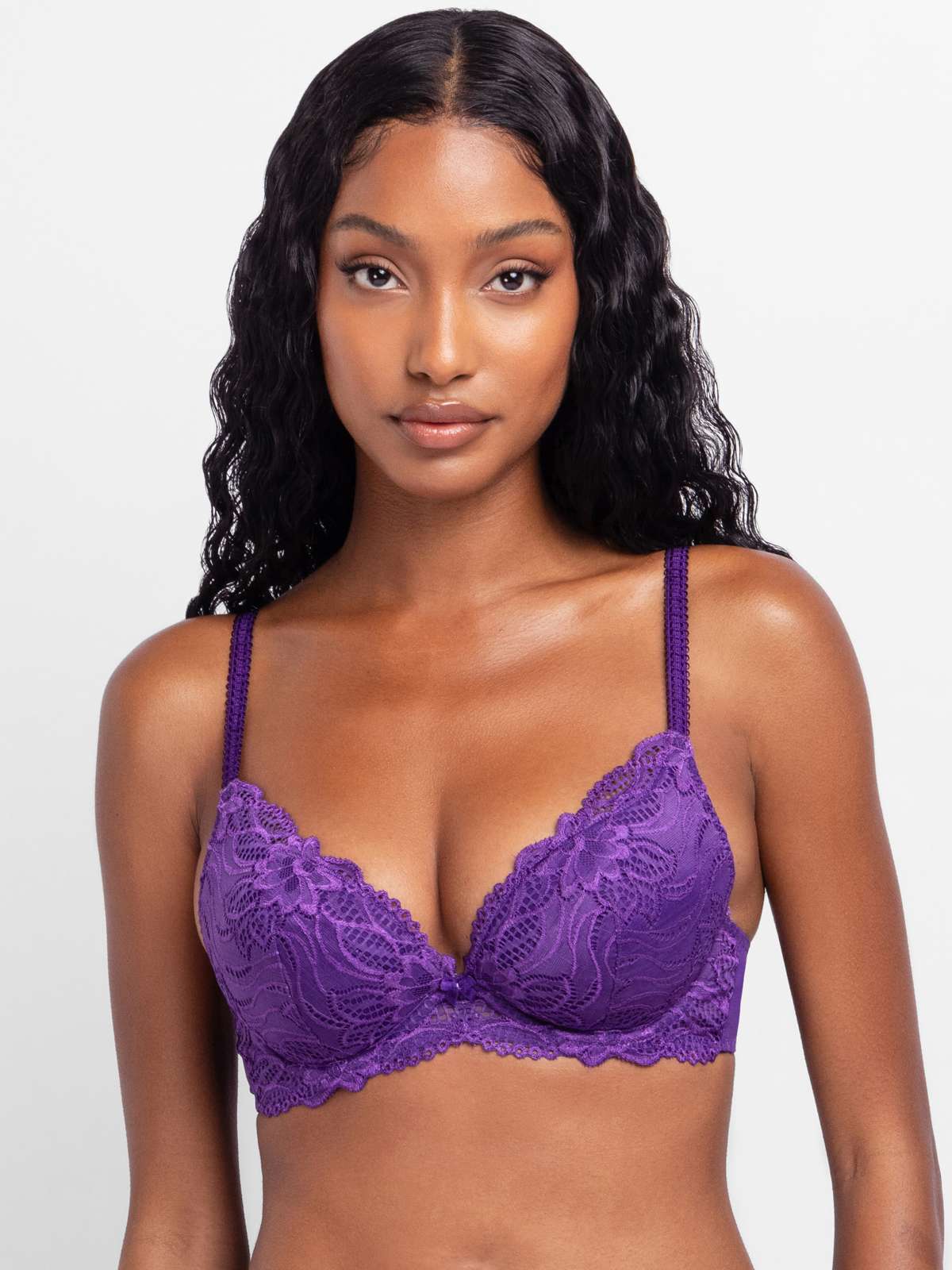 Angie 2pp Push Up Push Up Plunge Bra