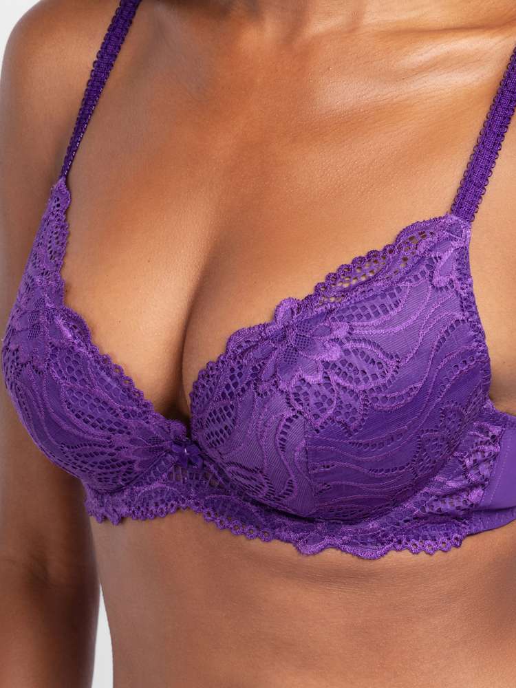 2 PACK ANGIE PUSH UP PLUNGE BRA