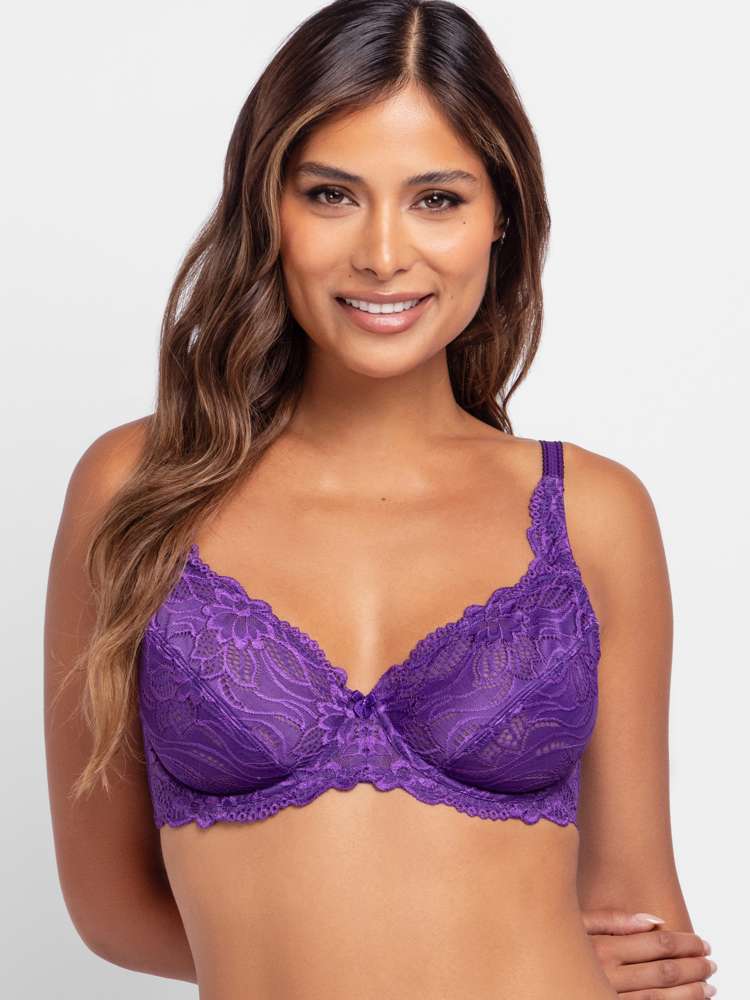 2 PACK ANGIE FULL COVERAGE BRA