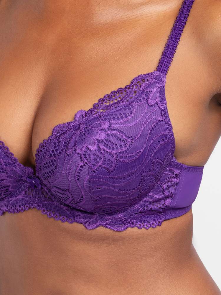 ANGIE PUSH UP PLUNGE BRA
