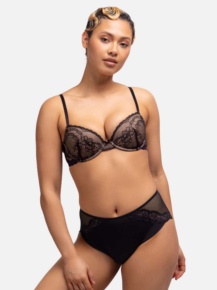 2 PACK CHLOE DEMI BRA