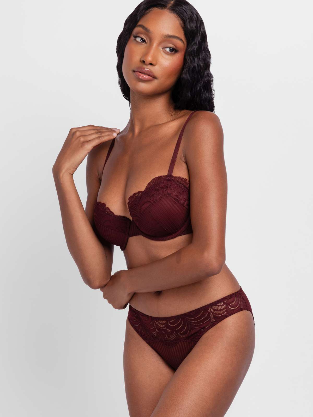 Emersyn 2pp Padded Demi Bra