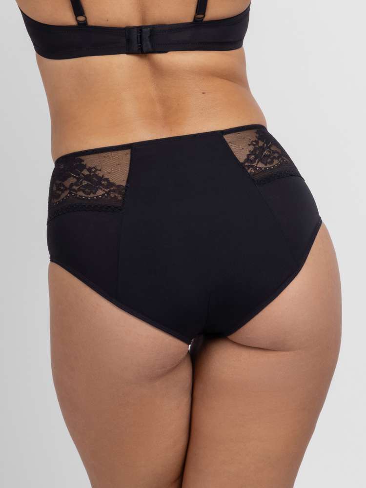 2 PACK PERIOD PANTIES LACE MIDI BRIEF