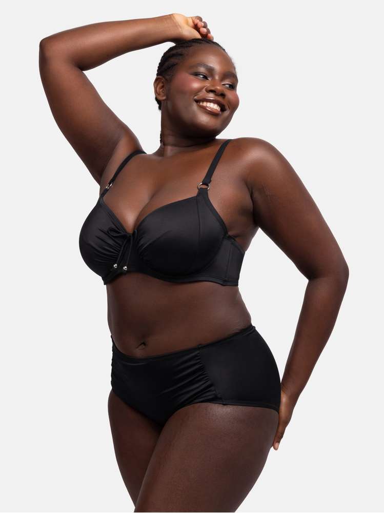 FIJI HIGH WAIST SCULPTING BIKINI BOTTOM