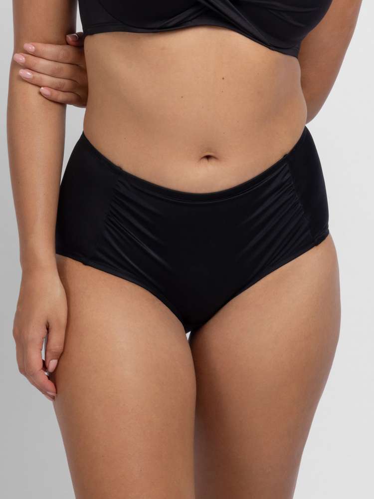 FIJI HIGH WAIST SCULPTING BIKINI BOTTOM