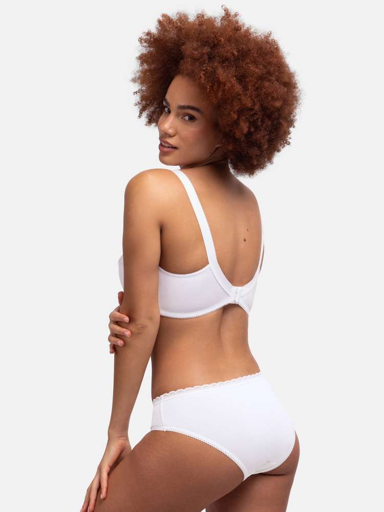 MONICA NON PADDED BRALETTE WHITE