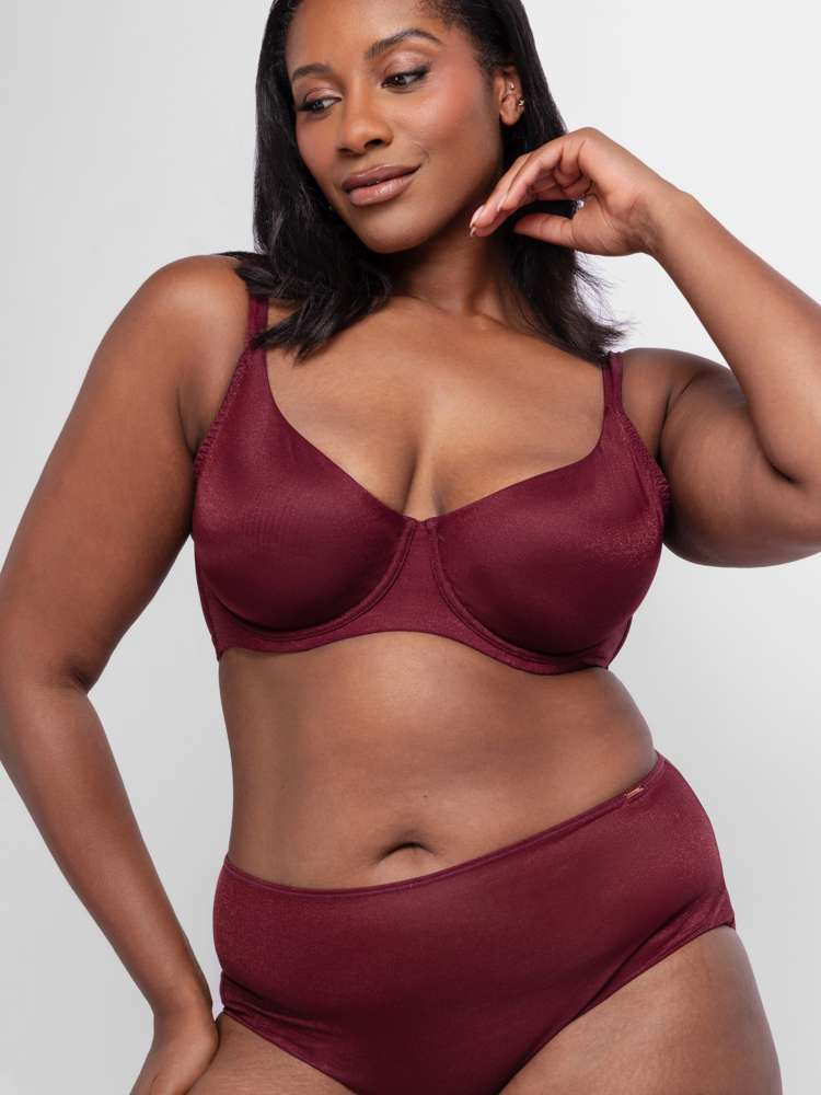 ORIGINS SHIMMER MESH FULL CUP BRA