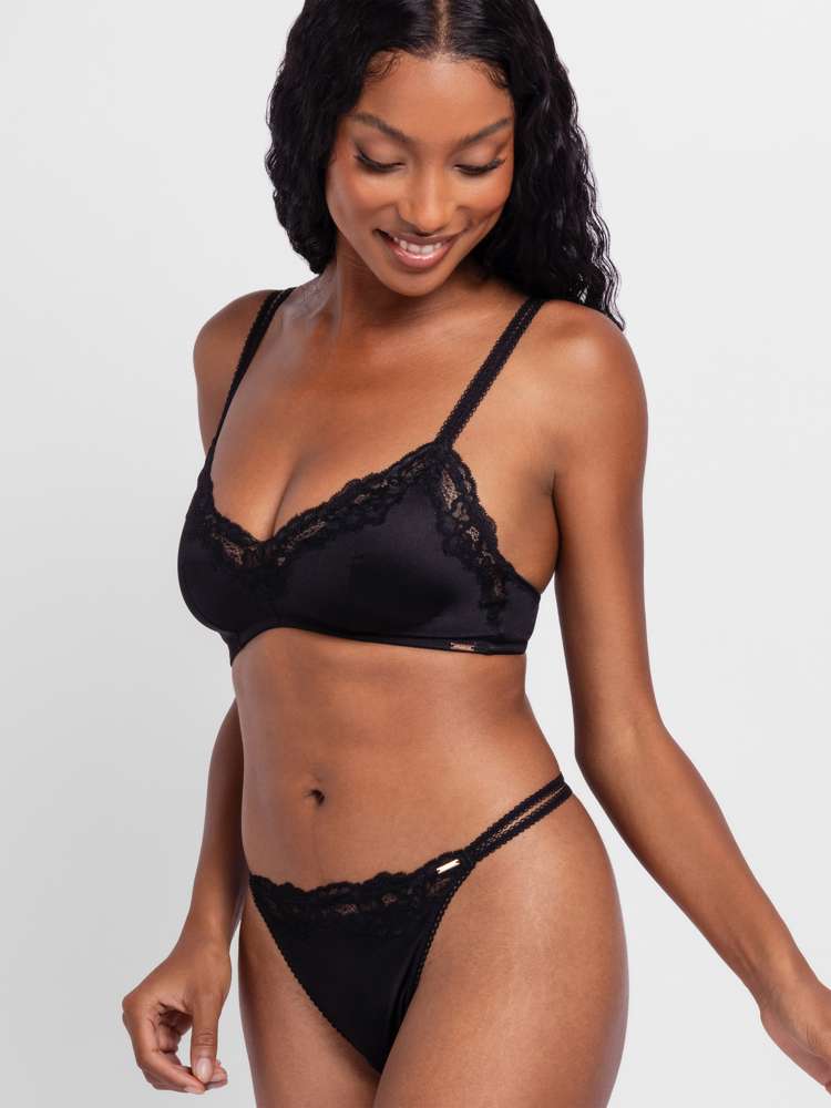 ORIGINS SHINY MICRO NON PADDED BRALETTE