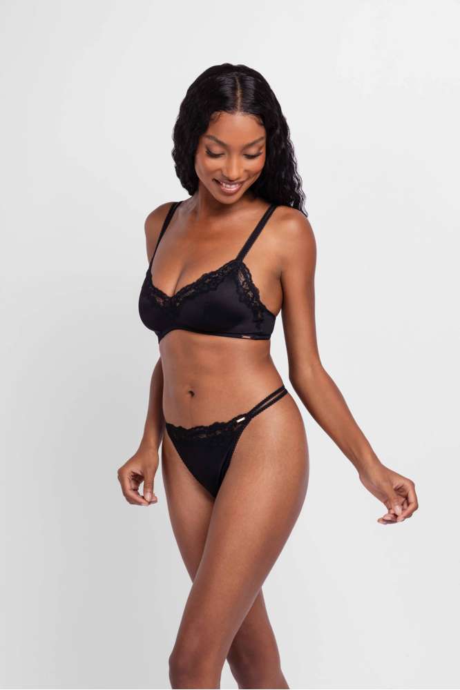 ORIGINS SHINY MICRO NON PADDED BRALETTE