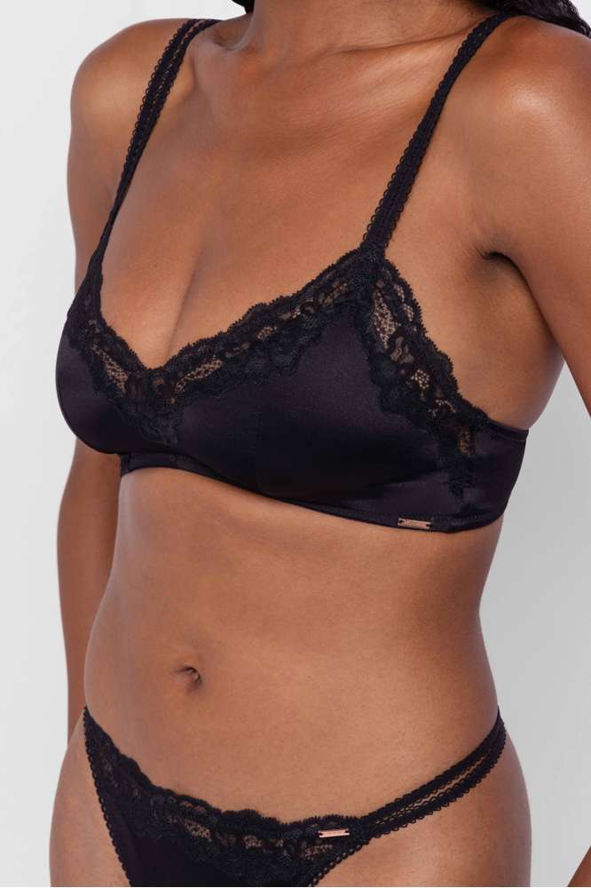 ORIGINS SHINY MICRO NON PADDED BRALETTE