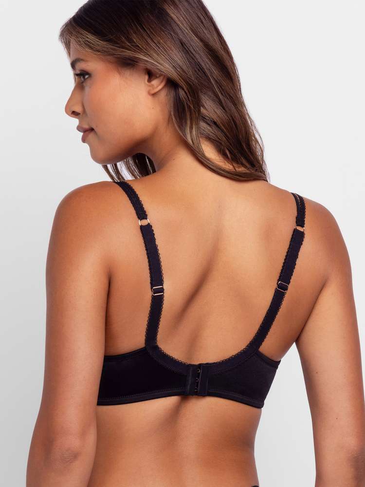 ORIGINS SHINY MICRO PUSH UP PLUNGE BRA