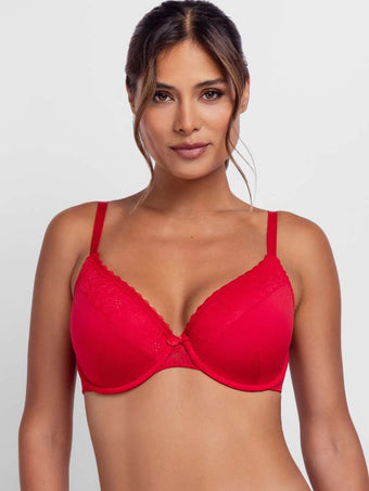 Padded Demi Bra - 2 Pack