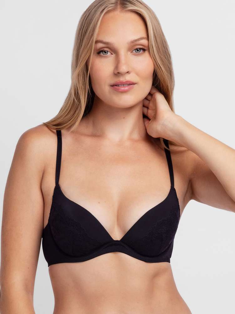 2 PACK WILLA PUSH UP PLUNGE BRA