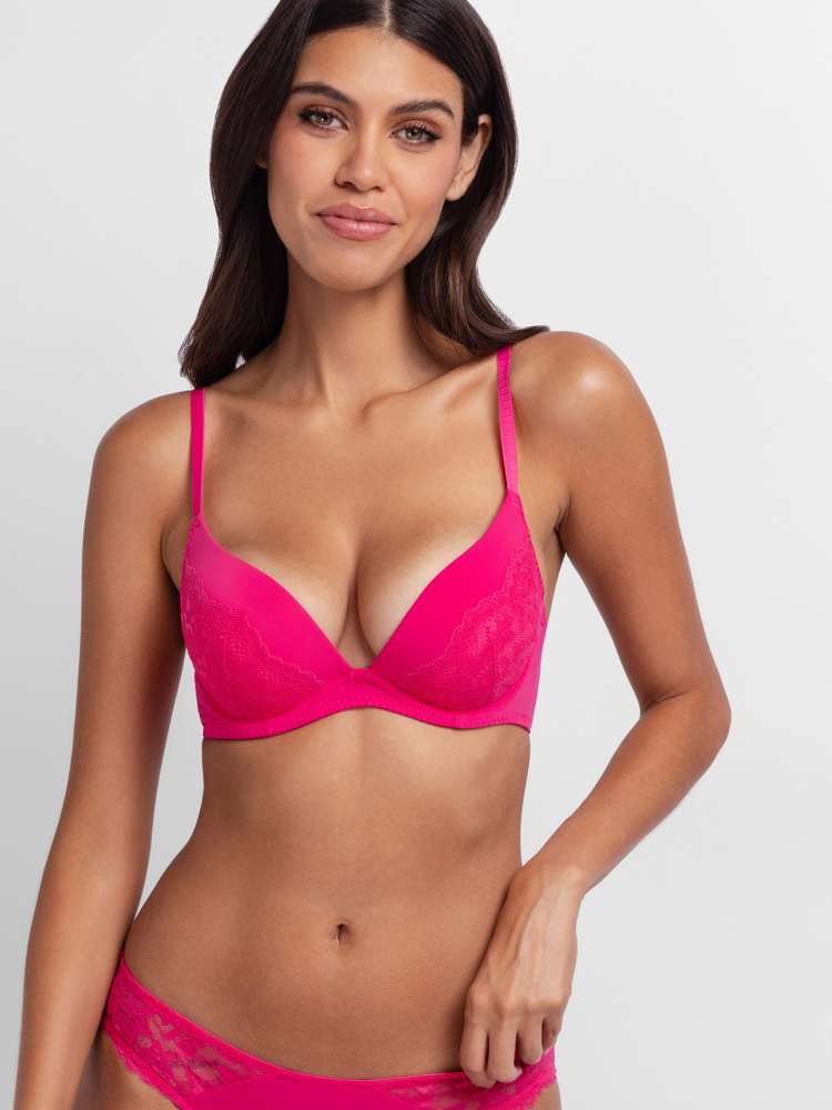 2 PACK WILLA PUSH UP PLUNGE BRA