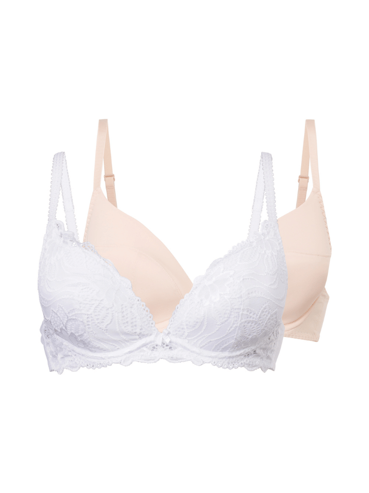 2 PACK ANGIE PUSH UP PLUNGE BRA