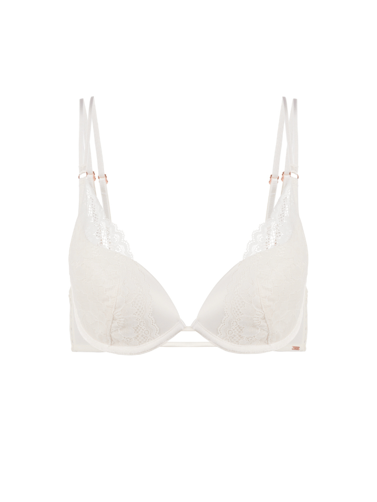 LYRA SATIN PLUNGE BRA