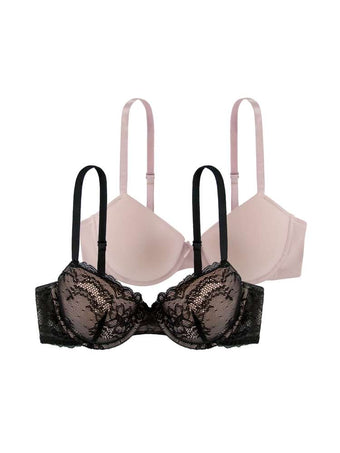 2 PACK CHLOE DEMI BRA