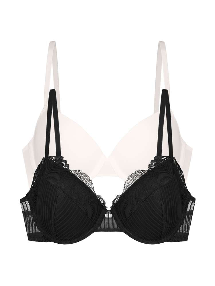 2 PACK EMERSYN DEMI BRA