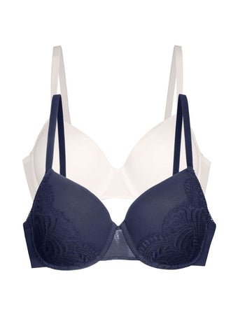2 PACK LINCOLN DEMI BRA