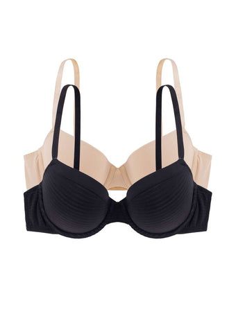 2 PACK LOUISE DEMI BRA