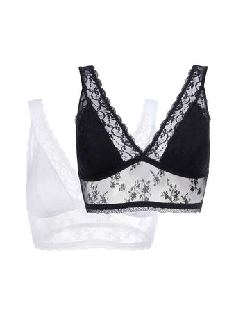 Lace Bralette - 2 Pack