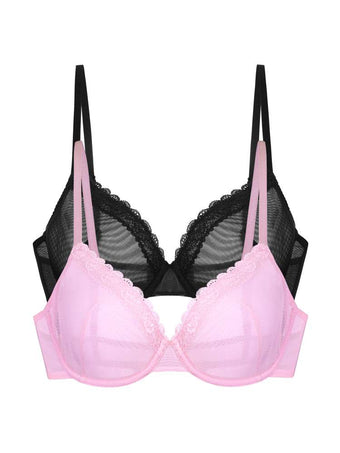 2 PACK MISHA FULL COVERAGE BRA