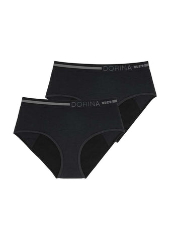 2 PACK PERIOD PANTIES MIDI BRIEF