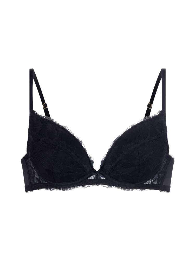 Lace Padded Demi Bra