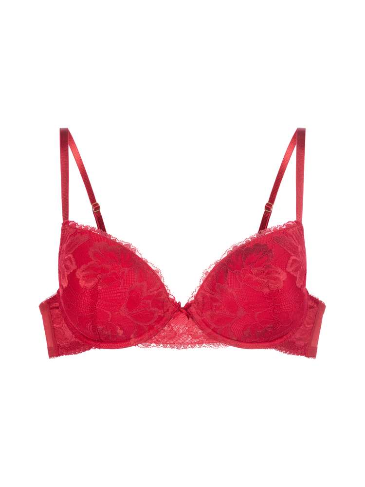 Lace Padded Demi Bra