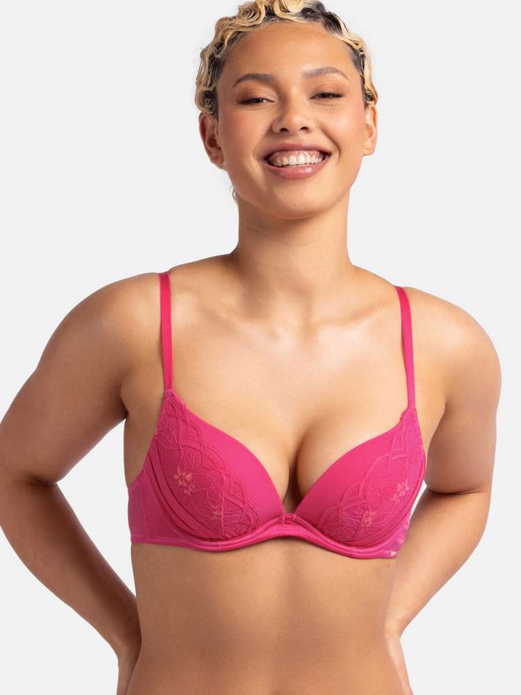 AMATHEIA PUSH UP PLUNGE BRA