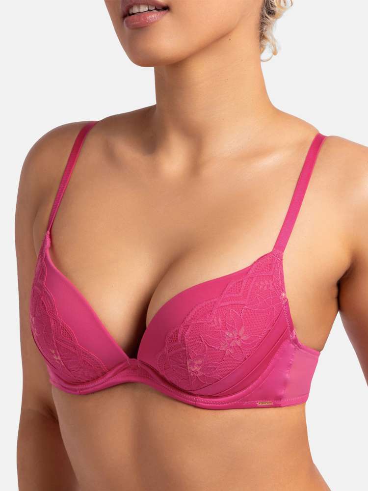 AMATHEIA PUSH UP PLUNGE BRA