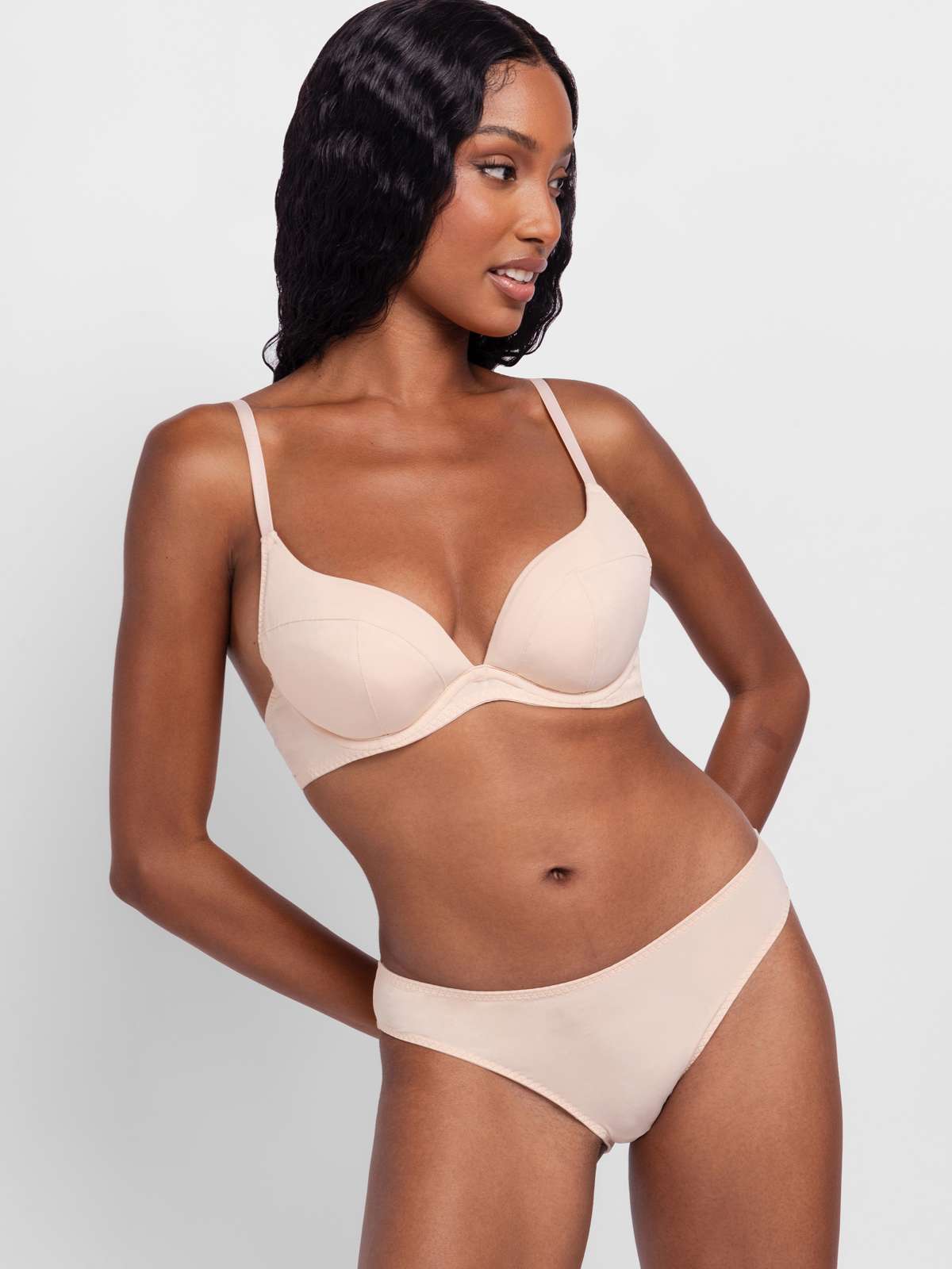 Angie 2pp Push Up Push Up Plunge Bra