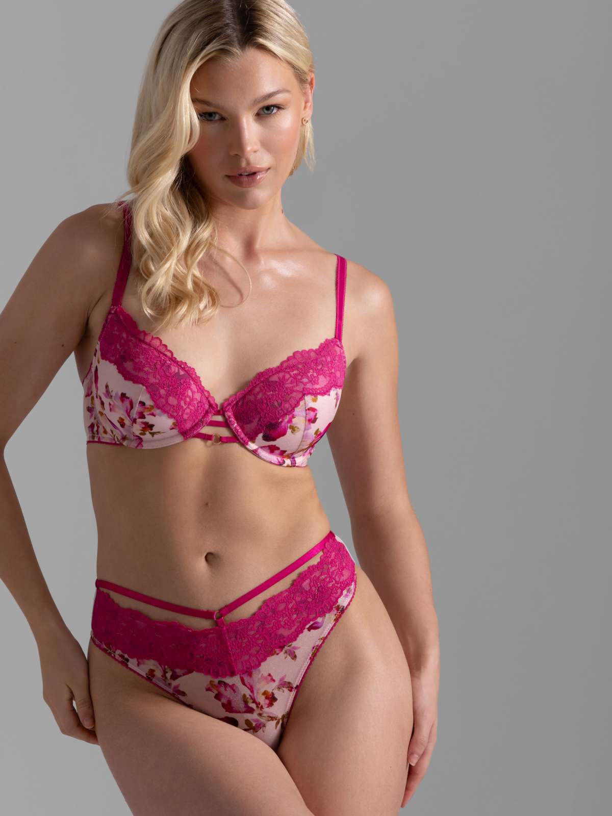 Darla Floral Padded Bra