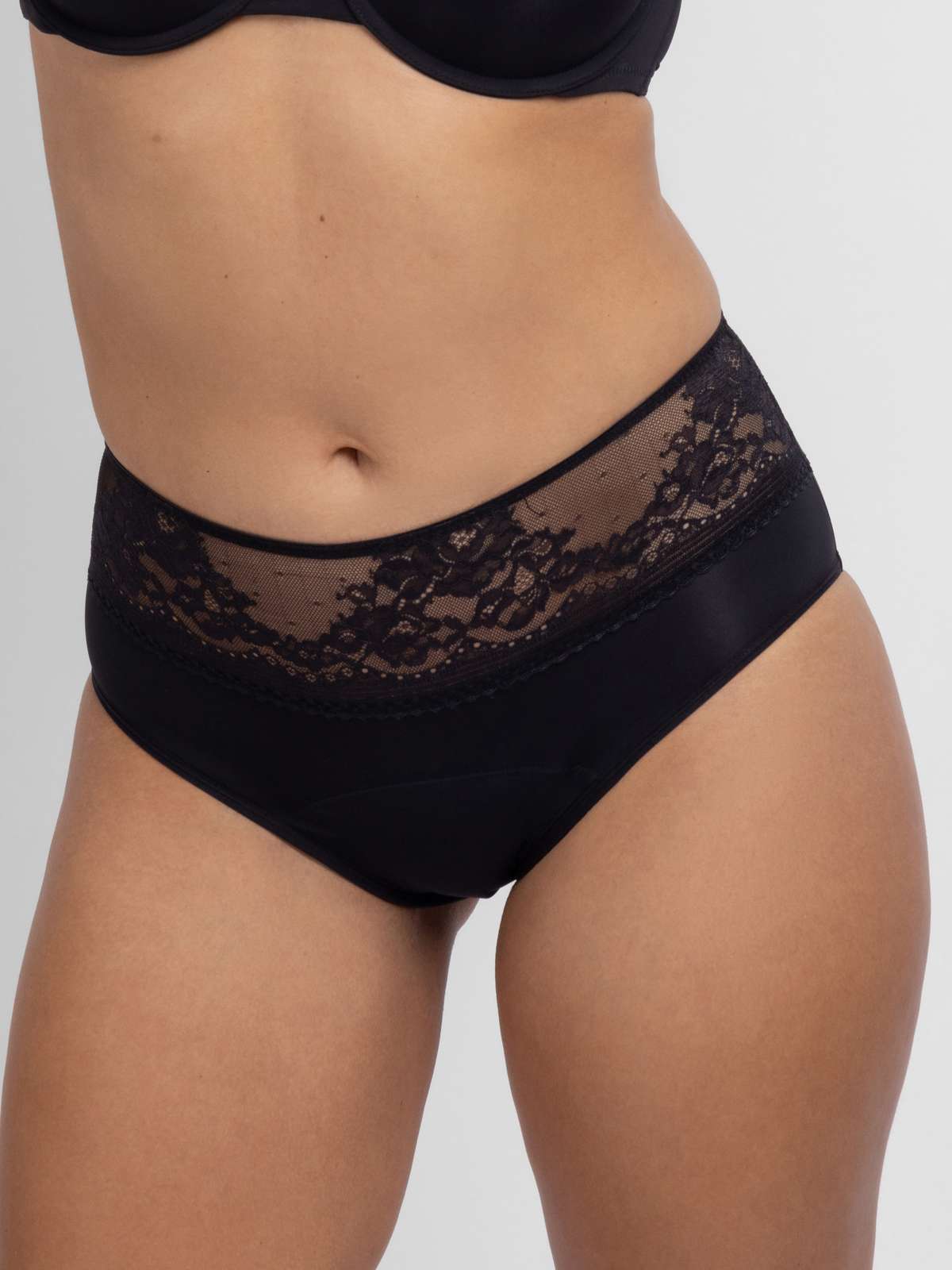 Period Panties Lace 2pp Midi Brief