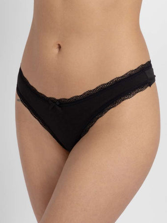Cotton Thong - 3 Pack