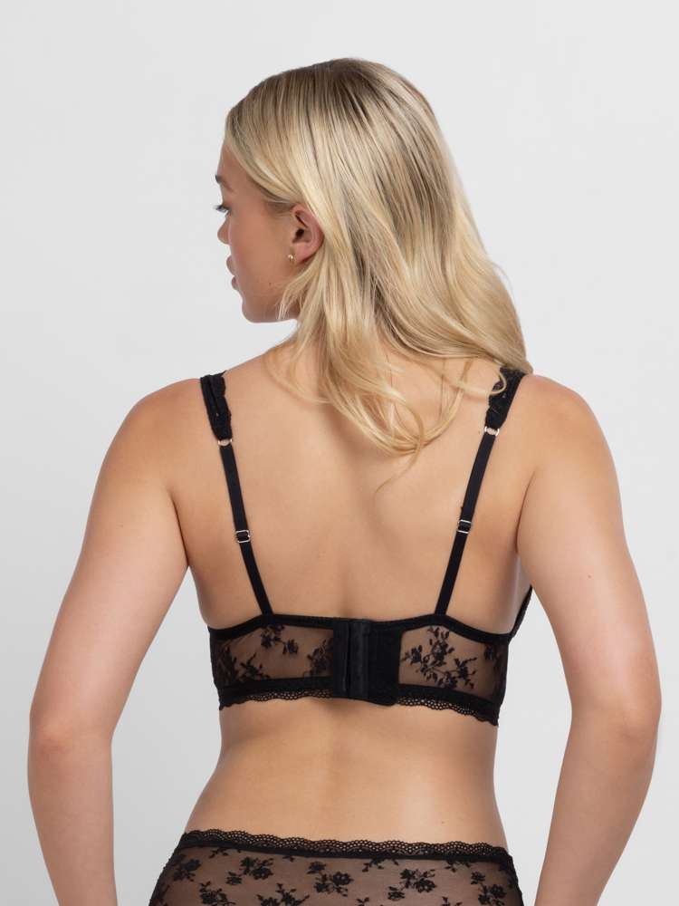Lace Bralette with Removable Pads - 2 Pack