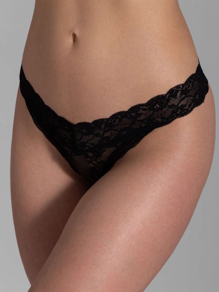 Lace Thong - 3 Pack