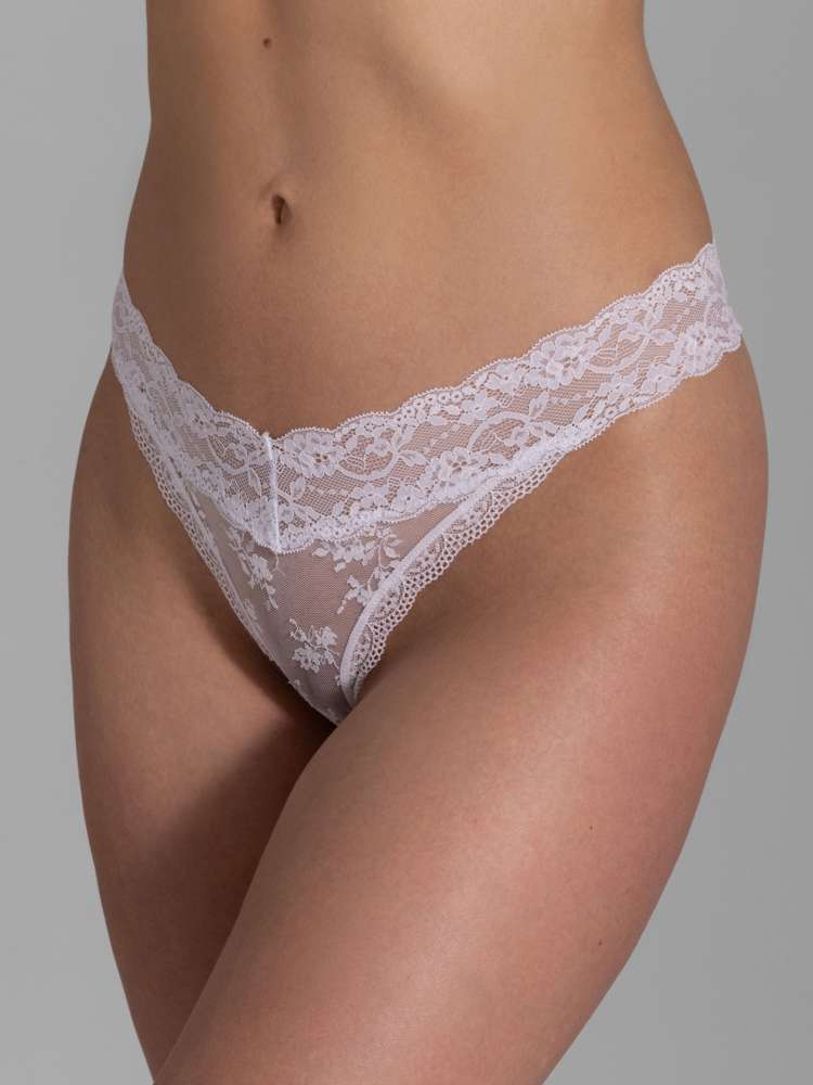 Lace Thong - 3 Pack