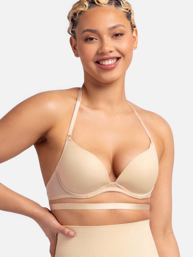 MICHELLE PUSH UP PLUNGE BRA