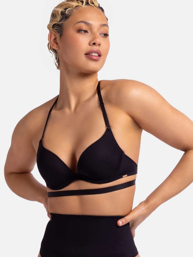 MICHELLE PUSH UP PLUNGE BRA