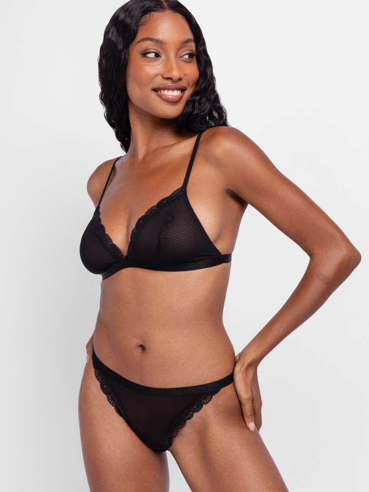 3 PACK MISHA NON PADDED BRALETTE