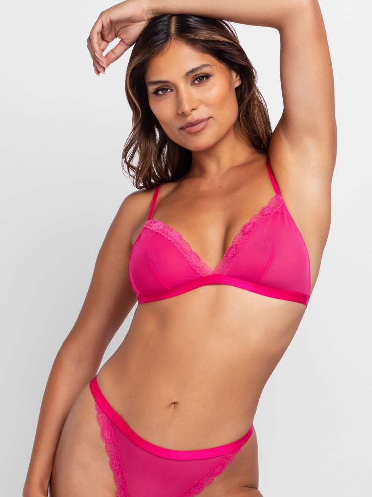 3 PACK MISHA NON PADDED BRALETTE