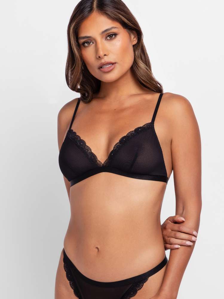 3 PACK MISHA NON PADDED BRALETTE